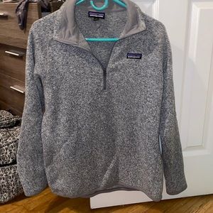 Grey Patagonia pullover